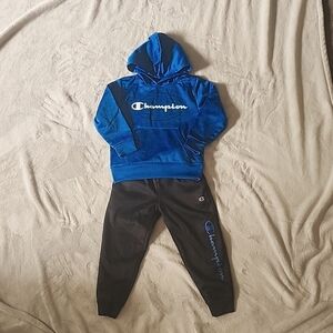 Kids Size 4/5 Champion Sweat Outifut